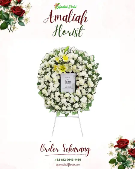 Krans Bunga Duka cileungsi